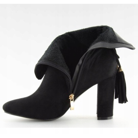 Schwarz FA183 Schwarze High Heels 2