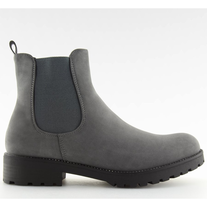 Graue Chelsea Boots für Damen SP16 Grau 1