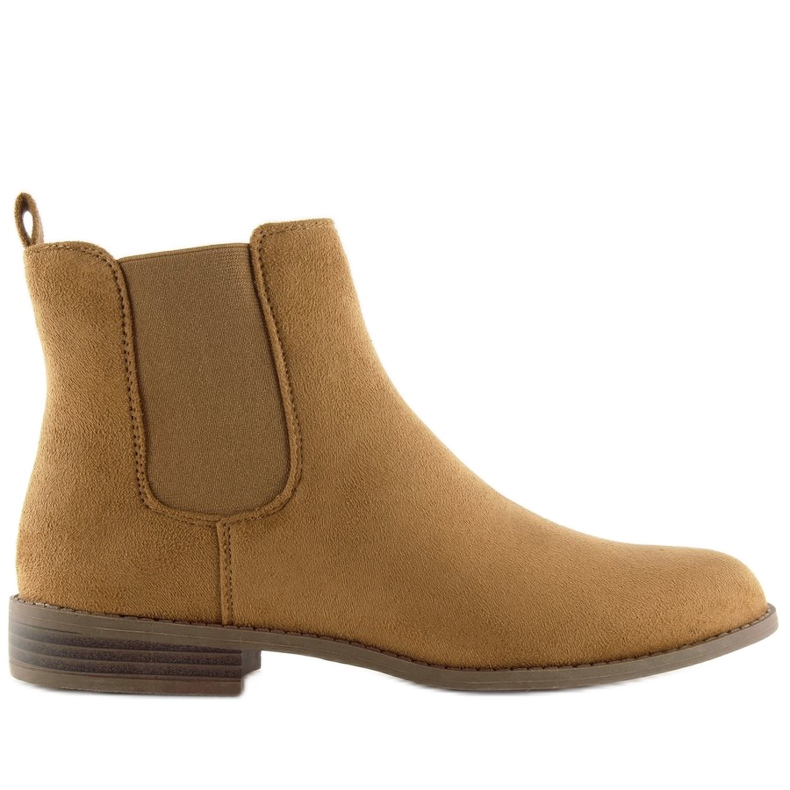 Camel LJ111 Camel Chelsea-Boots für Damen braun 1