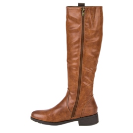 Filippo Klassische flache Stiefel braun 1