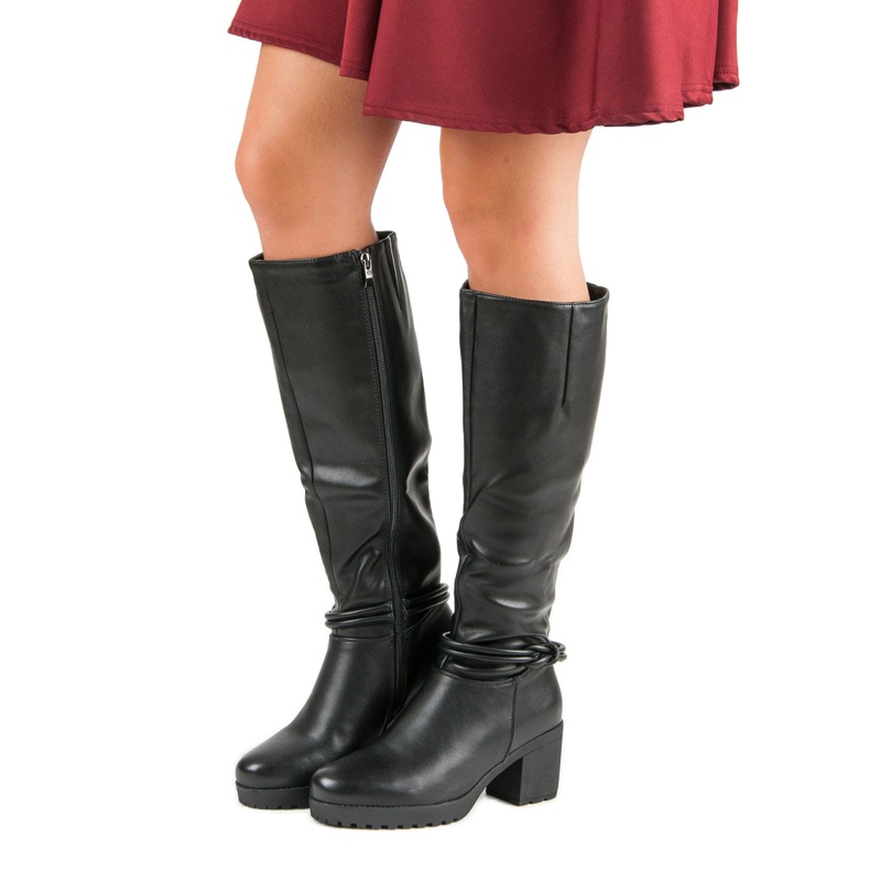 Filippo Freizeitstiefel auf der Post schwarz 2