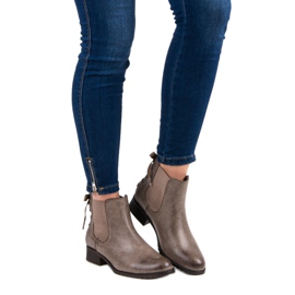 Kayla Chelsea-Stiefel braun mehrfarbig 1