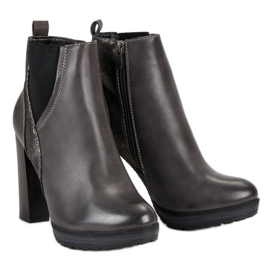 Erynn Sexy graue Stiefel 2