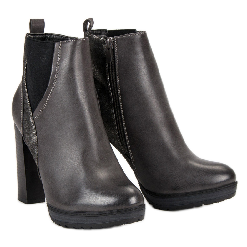 Erynn Sexy graue Stiefel 2