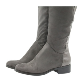 Graue Filippo 379 Kniestiefel 5