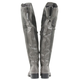 Graue Filippo 379 Kniestiefel 3