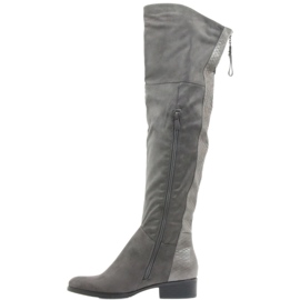 Graue Filippo 379 Kniestiefel 2