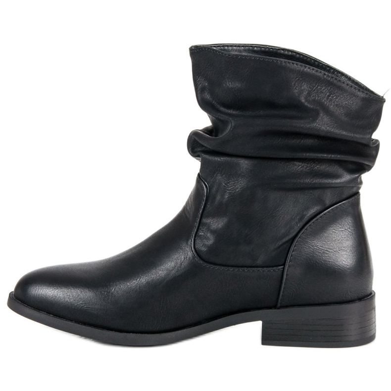 Super Me Klassische schwarze Stiefel 1