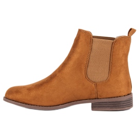 Via Giulia  Chelsea-Stiefel aus Wildleder braun 1