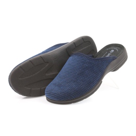 Inblu Marineblaue Hausschuhe für Herren 4