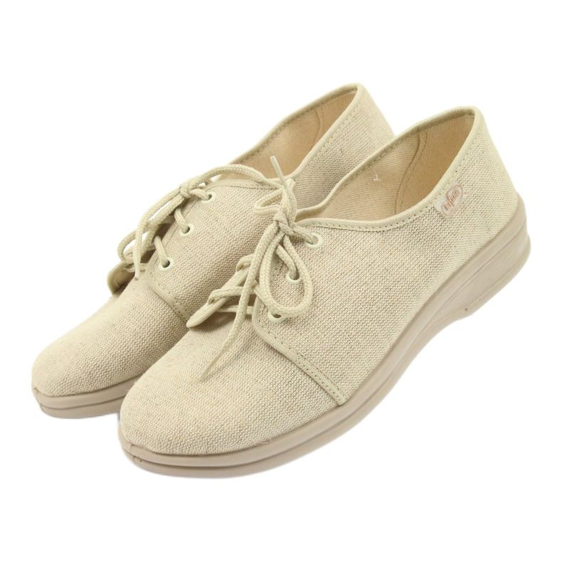 Befado Herrenschuhe pu 630M007 beige 3