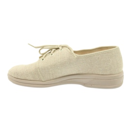 Befado Herrenschuhe pu 630M007 beige 2