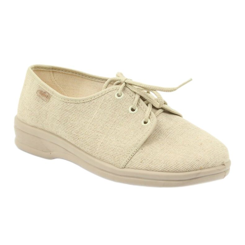Befado Herrenschuhe pu 630M007 beige 1