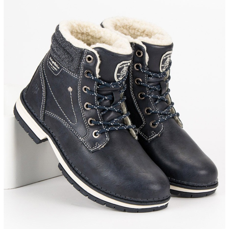 Arrigo Bello Komfortable Trapper blau 1