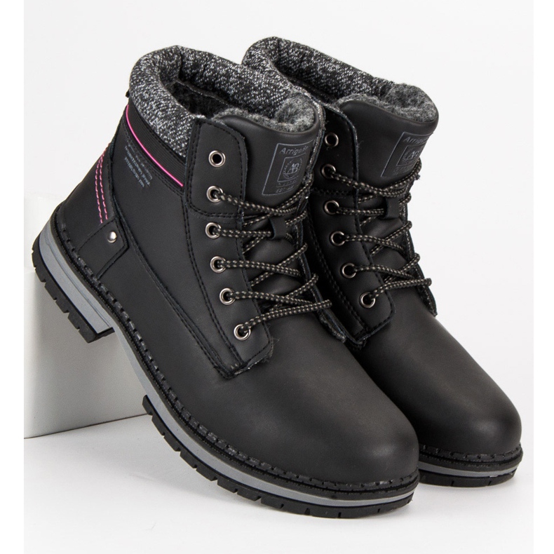 Arrigo Bello Warme Trapper schwarz 2