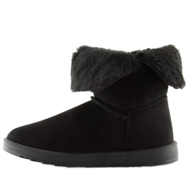 Schwarz emust mit Pompon SP04P Schwarz 1