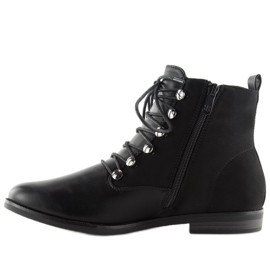 Schwarz Schwarze Damenstiefel 8685 Schwarz 2