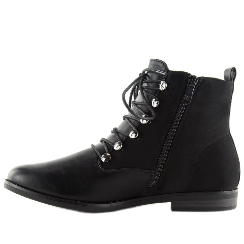 Schwarz Schwarze Damenstiefel 8685 Schwarz 2