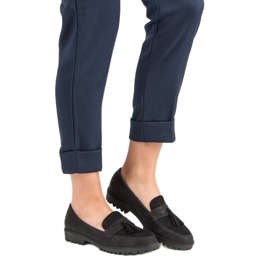 Queen Vivi Schwarze Loafer 2