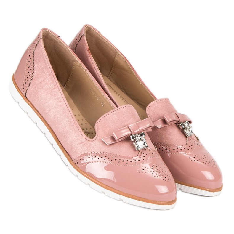 SDS Modische Loafer rosa 1
