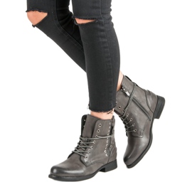 Kayla Graue Rockstiefel 2