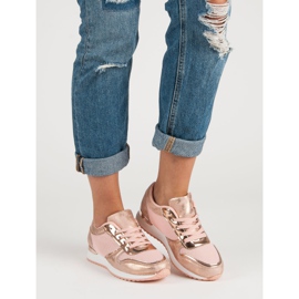 Modische Sportschuhe rosa 2