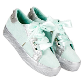 Bestelle Gebundene Sportschuhe grün 1