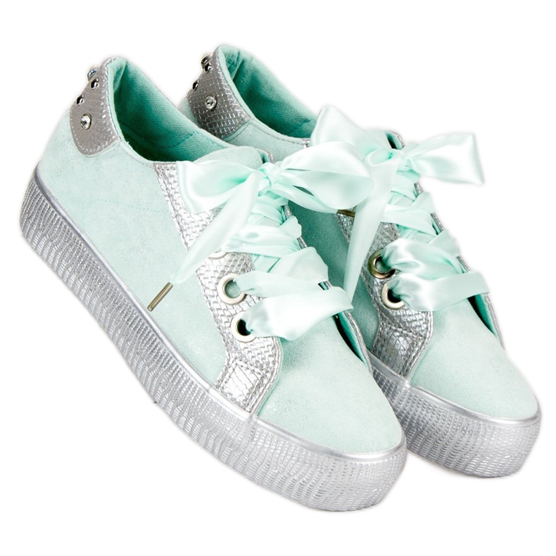 Bestelle Gebundene Sportschuhe grün 1