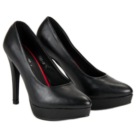 J. Star Sexy Plateau-Heels schwarz 1