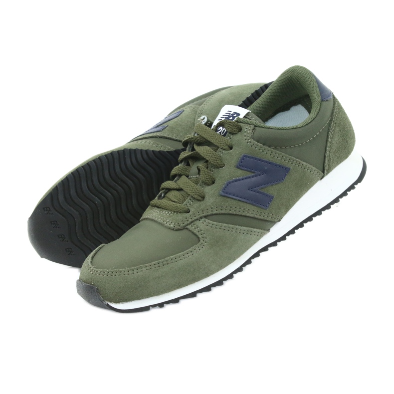 New Balance U420JDE COVERT GRÜNE PIGMENTJADE navy blau 4