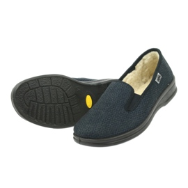 Befado Herrenschuhe pu 096M090 grau marineblau 4