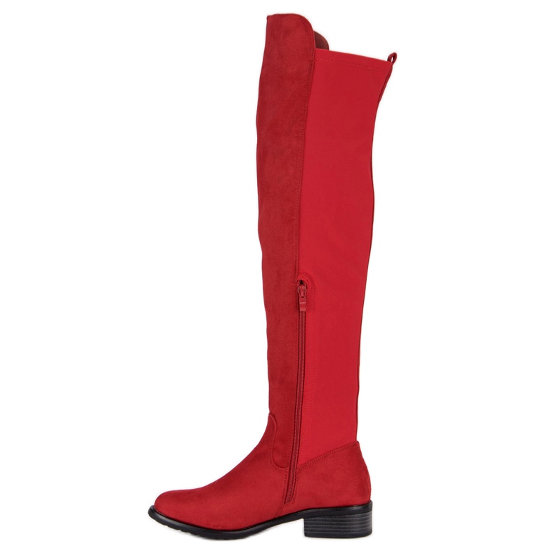 Seastar Rote Stiefel mit Reißverschluss 1