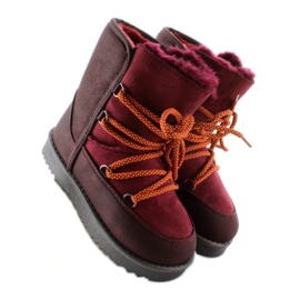 Mondschneestiefel für Kinder k1647403 rot 1