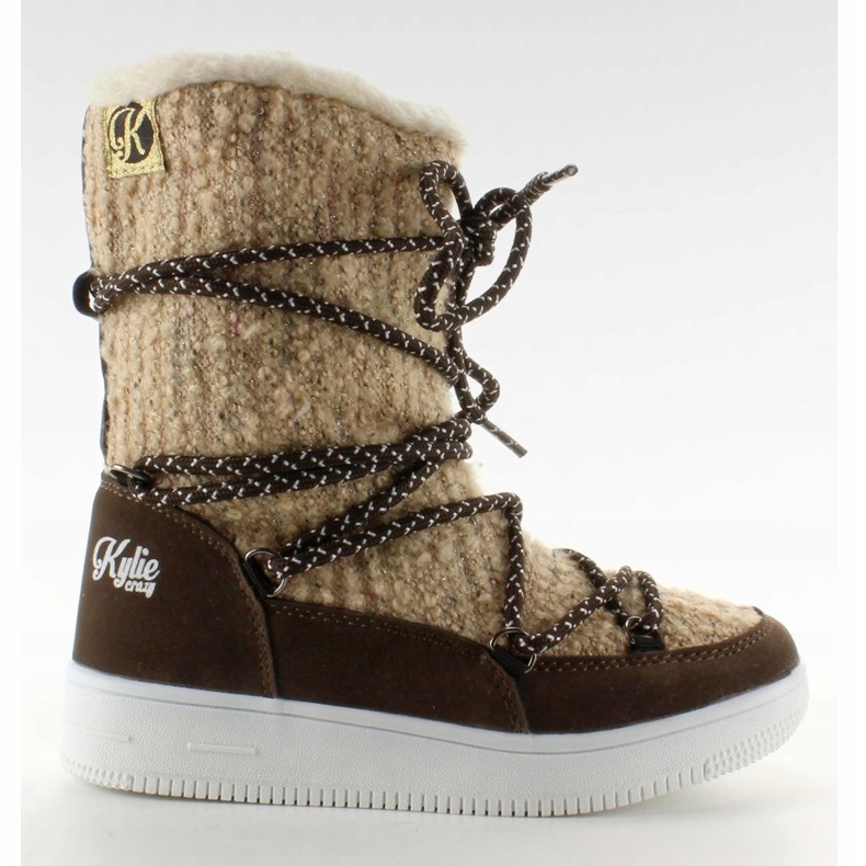 Kinder Schneeschuhe Eskimoski k1646102 Beige 1