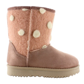 Kinder-Emuses mit Filzoberteil k1647405 Rosa 2