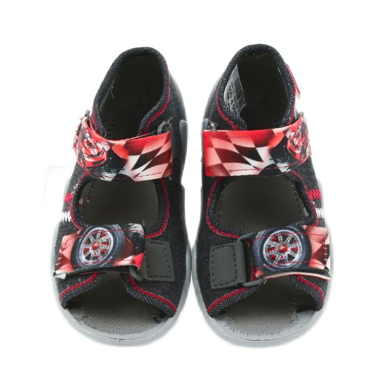 Befado Kindersandalen Pantoffeln 250p055 grau 4