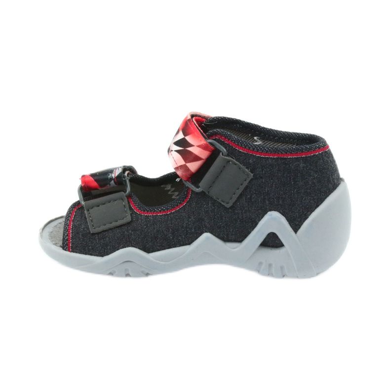 Befado Kindersandalen Pantoffeln 250p055 grau 2