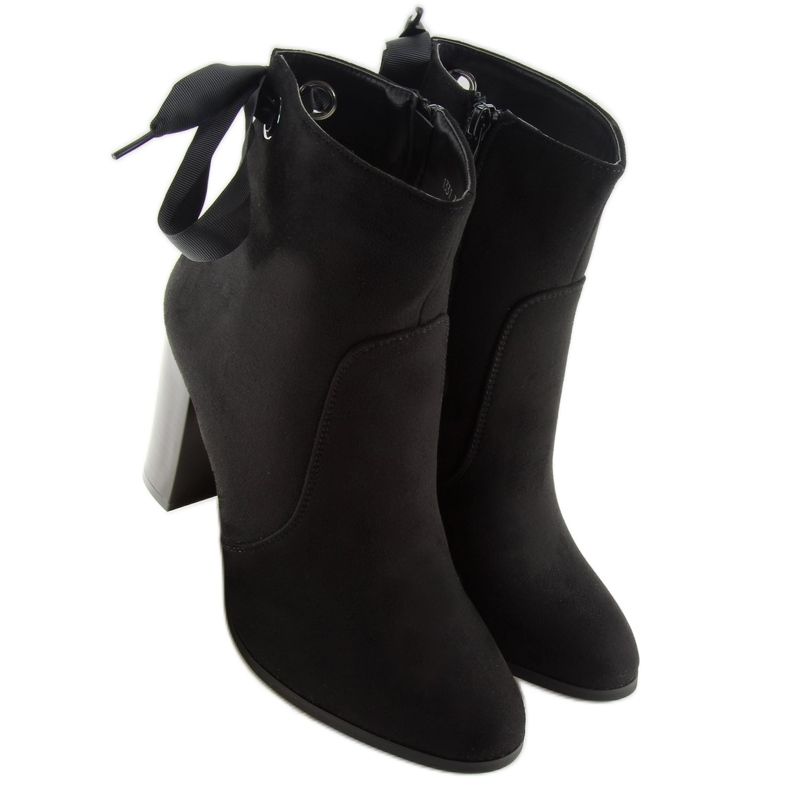 Schwarze High Heels 1331 Schwarz 2