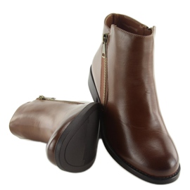 Braune Chelsea-Boots für Damen 7352-PA Camel 1