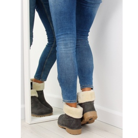 Grau ZY9210 Graue, dick isolierte Stiefel 2