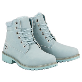 Blaue warme Trapper 1