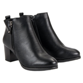 J. Star Klassisch elegante Stiefel schwarz 1