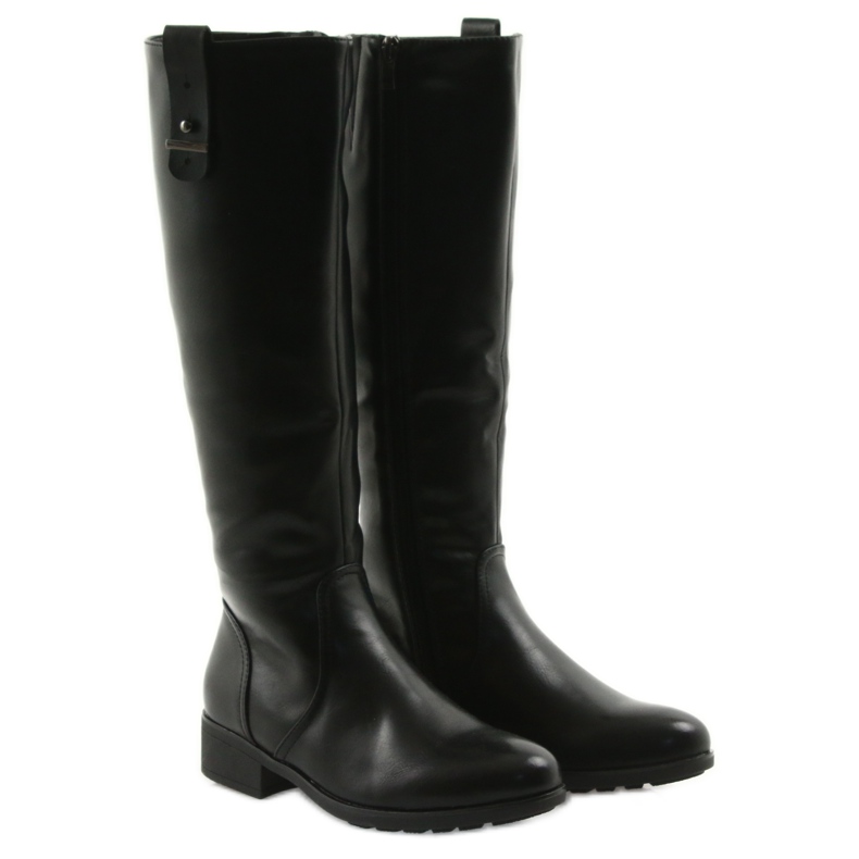 FILIPPO 464 schwarze Stiefel 4