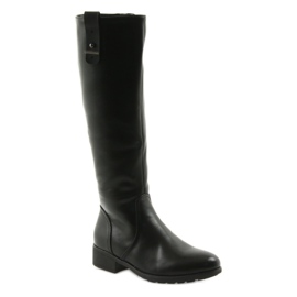 FILIPPO 464 schwarze Stiefel 1