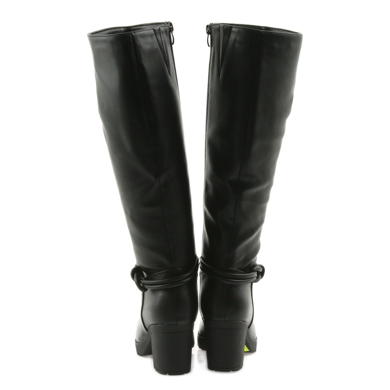 Schwarze FILIPPO 476 Stiefel am Pfosten 3
