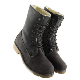 Holzstiefel workery grau 1123-PA Grau 2