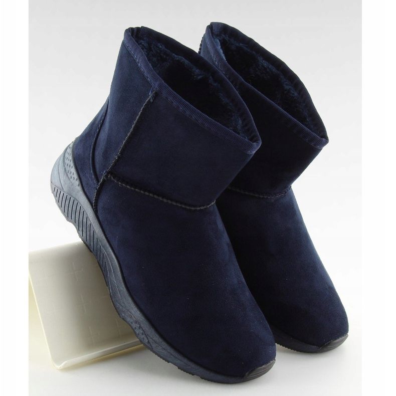 Marineblaue Schneestiefel für Damen D009 Blue 1