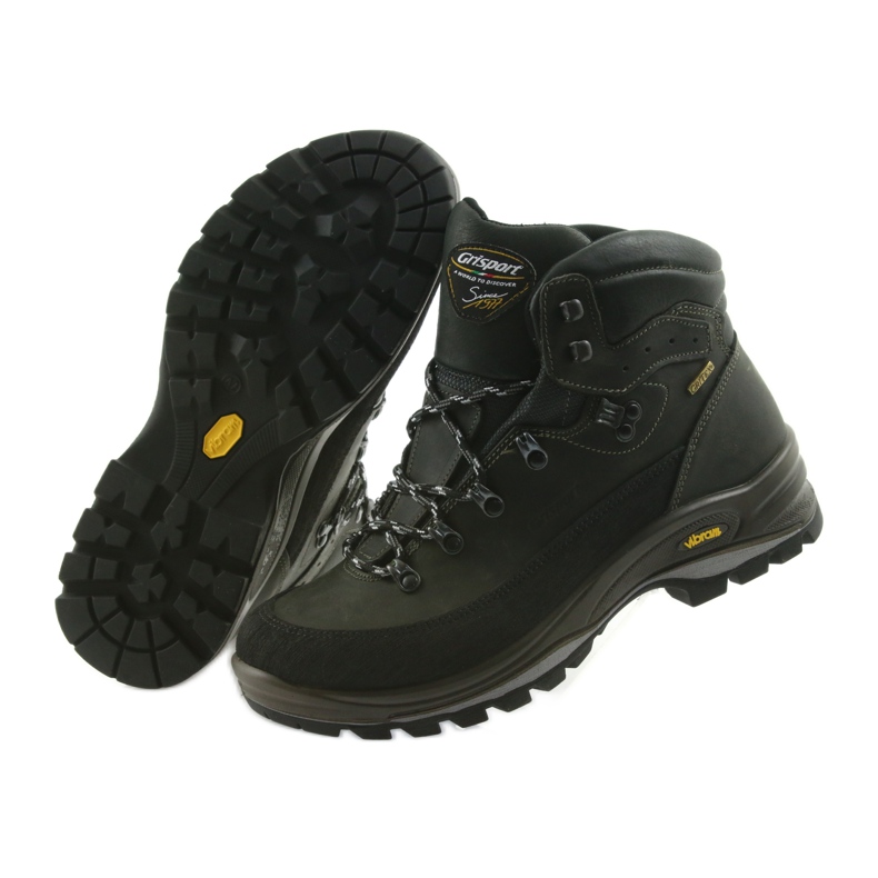 Schwarze Grisport Trekkingschuhe 4