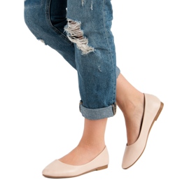 Bequeme Ballerinas braun mehrfarbig 2