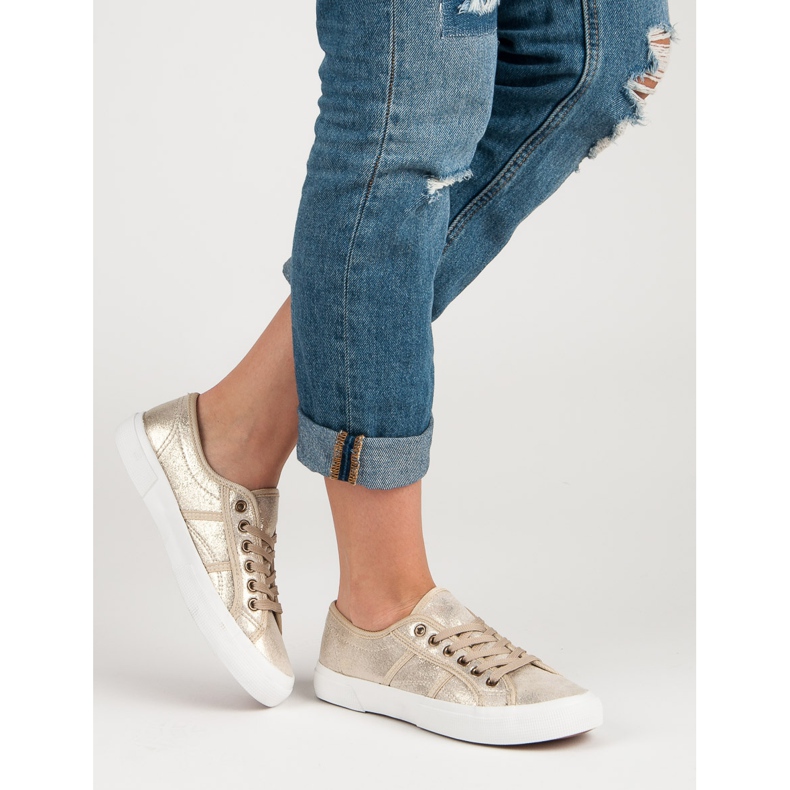 J. Star Schnürsneaker gelb 1